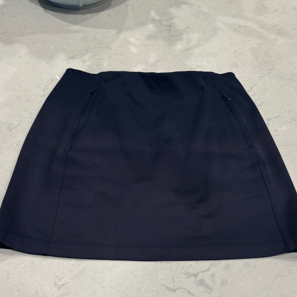 Tory Sport Dark Blue Mini Skirt - Picture 1 of 3